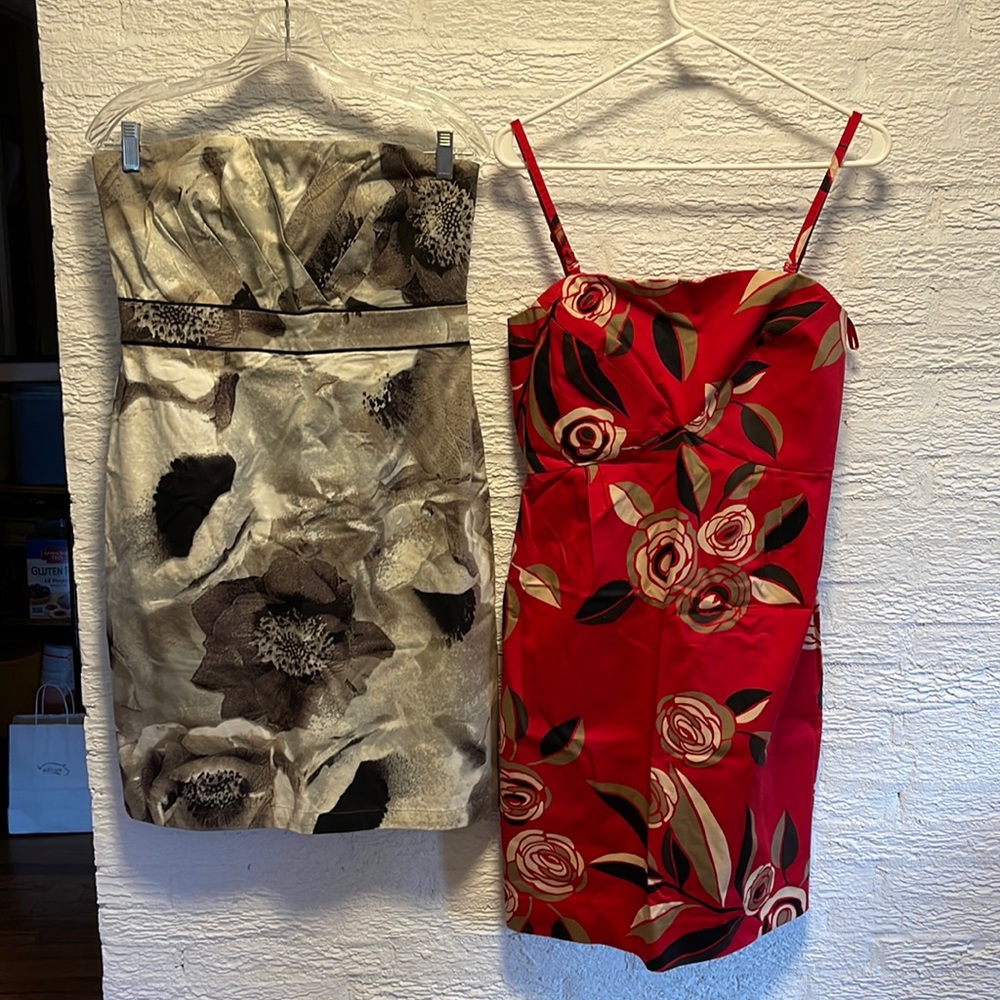 2 New York & Company summer dresses size 8